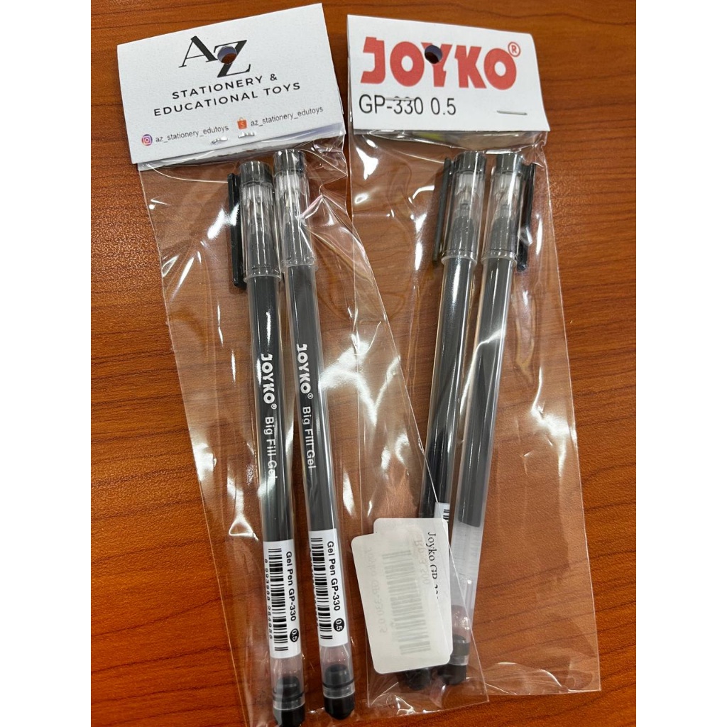 

(2 Pcs) Pulpen Joyko GP-330 Big Fill Gel 0.5 mm