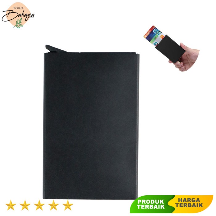Dompet Kartu Slim Slider Aluminium - Rhodey