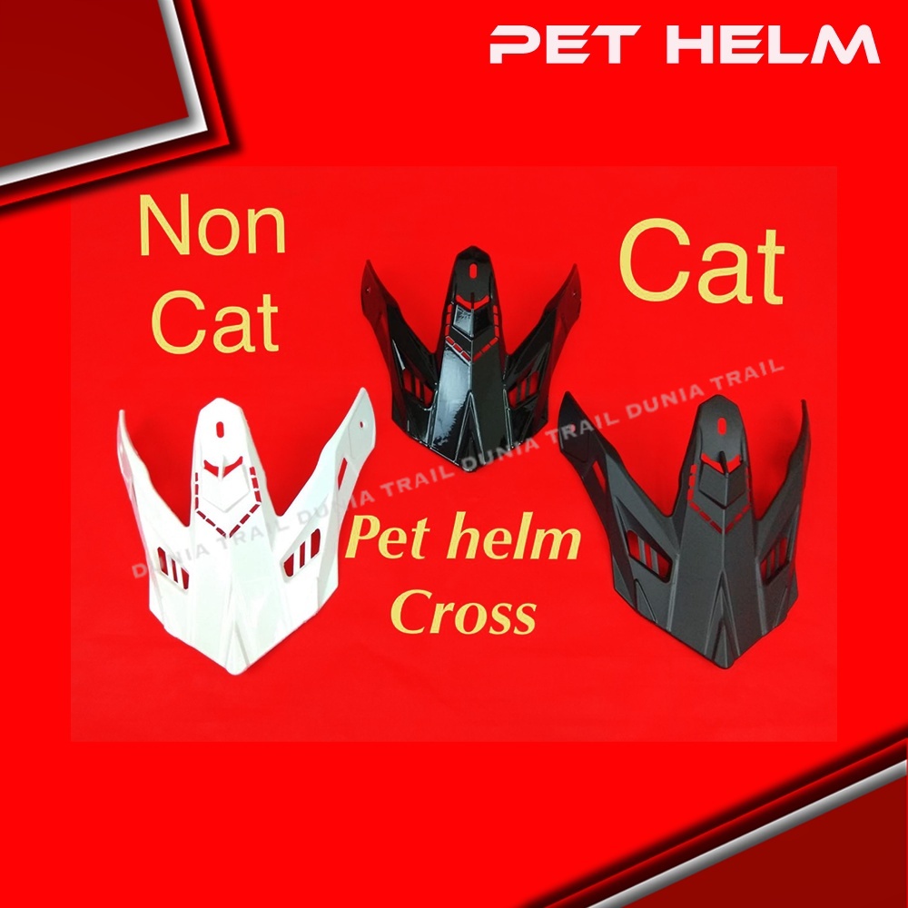 Pet Helm Universal II PELINDUNG HELM II AKSESORIS HELM Best Quality By Dunia Trail