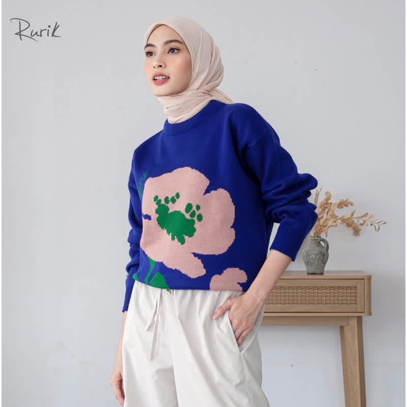 Rurik - Onata Crewneck Electric Blue