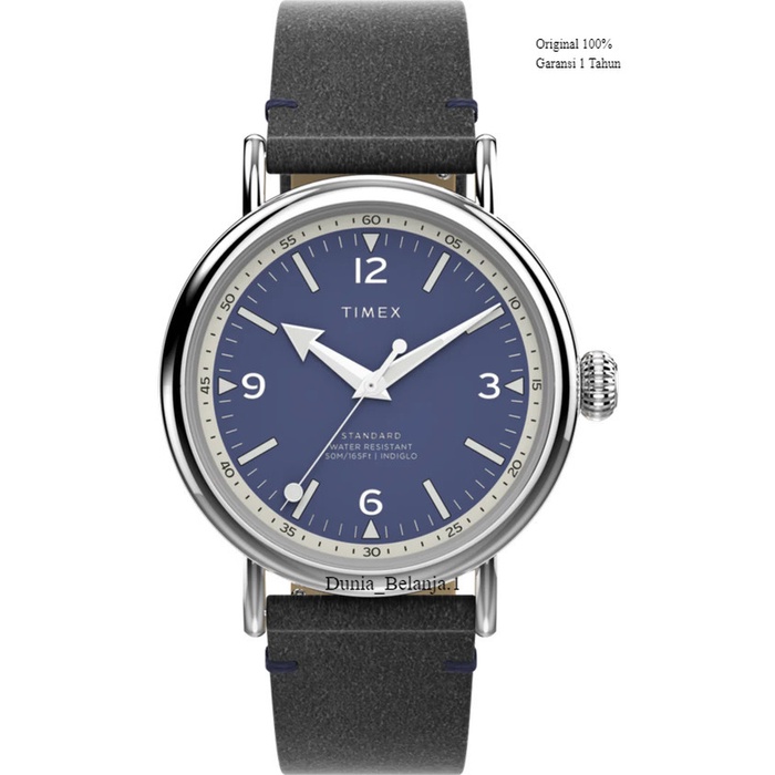 Original 100% TIMEX TW2V71300 Indiglo Jam Tangan Pria  Garansi Resmi 1 Tahun
