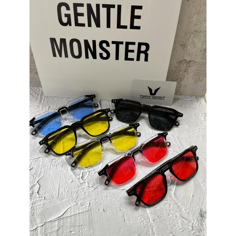 kacamata persegi panjang import pria wanita