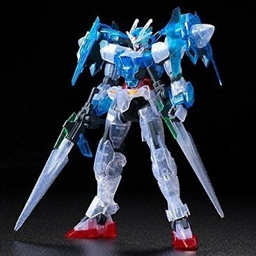 Bandai HG HGBD 1/144 Gundam 00 diver build oo - clear