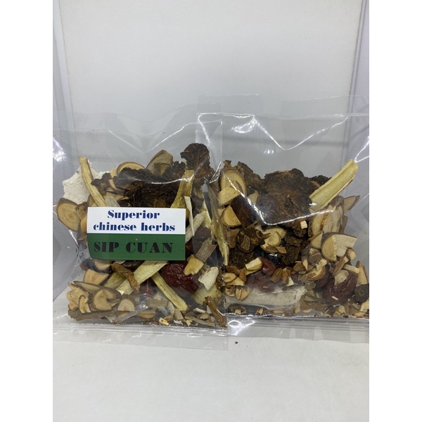 

SIP CUAN HERBAL / SHI QUAN DA BU TANG PENAMBAH STAMINA 100GRAM herbal alami masak sop ayam untuk kesehatan stamina
