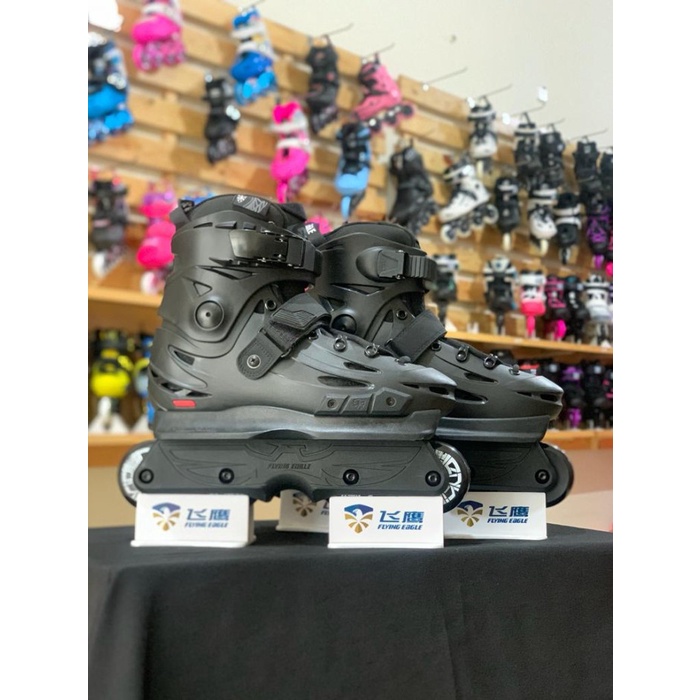Terlaris ✨ -Sepatu Roda Pemula Inline Skate Aggresive Flying Eagle Enkidu - 4546