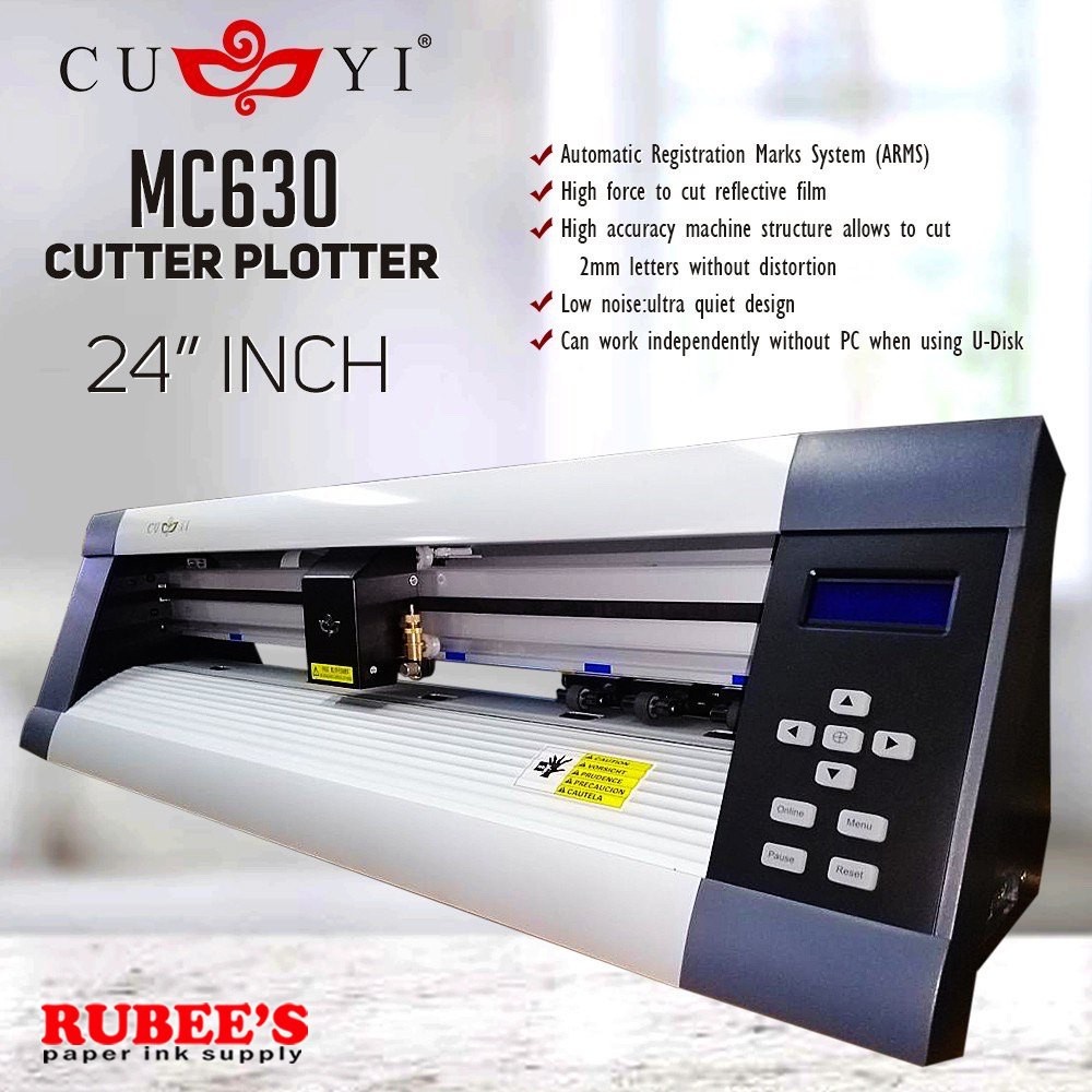 

Mesin Cutting Sticker Jinka CUYI MC630 Contour CUT Cutter Plotter- Potong Pola Hasil Print