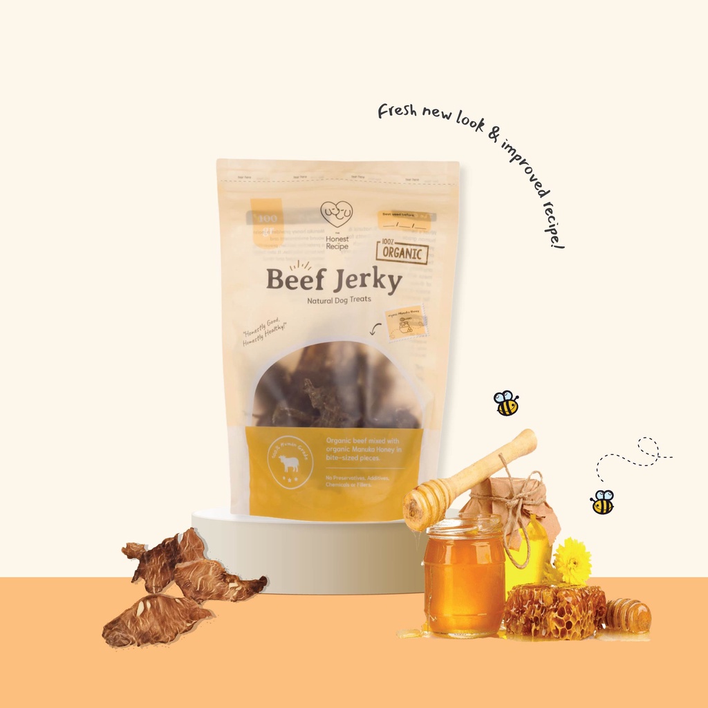 

The Honest Recipe Beef with Manuka Honey Jerky Snack