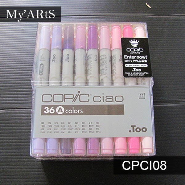 

Copic Ciao Marker Set 36A Warna Basic Dual Point Spidol Comic Manga Alcohol Alkohol Based 2 Mata