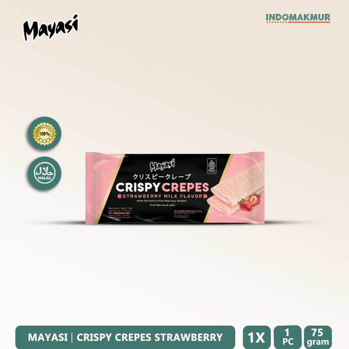 

Mayasi Crispy Crepes - Makanan Ringan