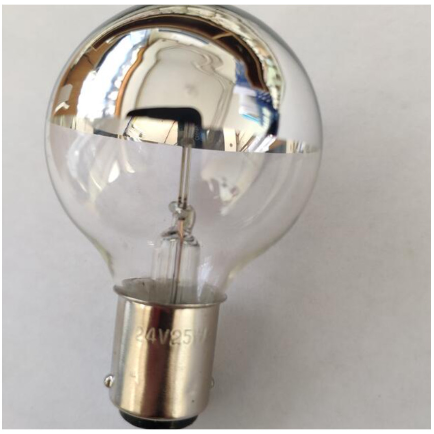25PCS/lot BA15D 15mm base BA15D 24V 25W Medical shadowless lamp bulb Insert button Surgical light bu
