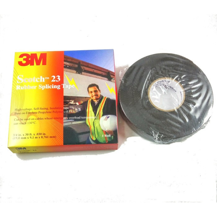 

GW88 Isolasi 3M Scotch 23 Rubber SPLICING TAPE