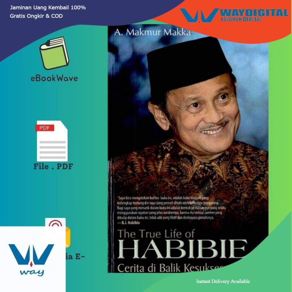 

The True Life of Habibie Book BEST SELLER (Bahasa Indonesia)