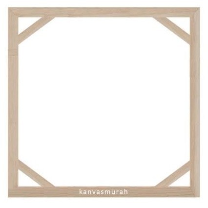 

kanvas lukis besar 80 x 80 cm / Canvas lukis frame 80 x 80 cm gesso