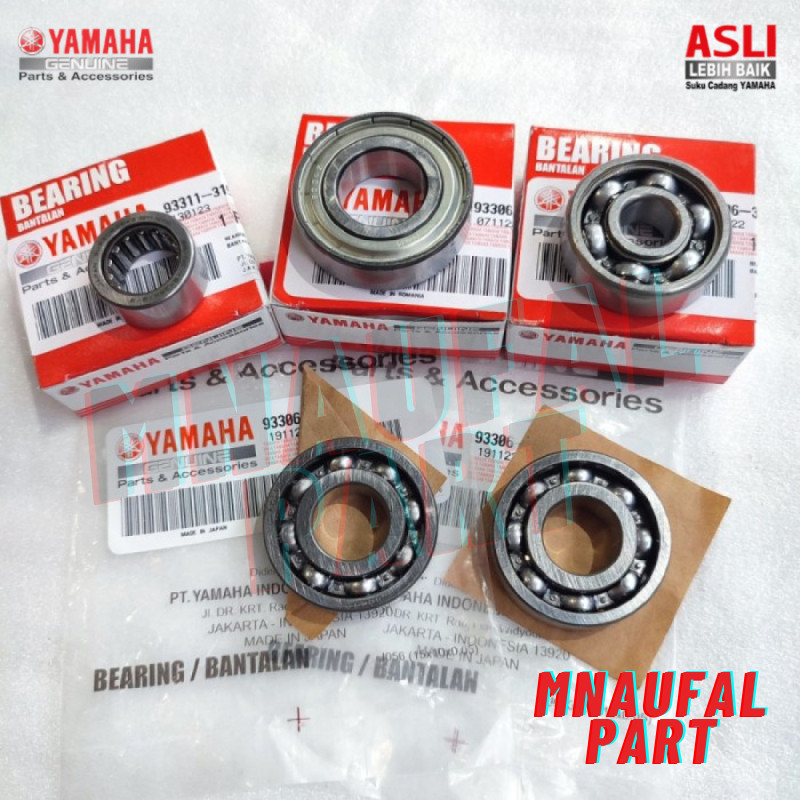 LAKER BEARING RASIO SET MIO SPORTY SMILE NOUVO Z LELE ORIGINAL