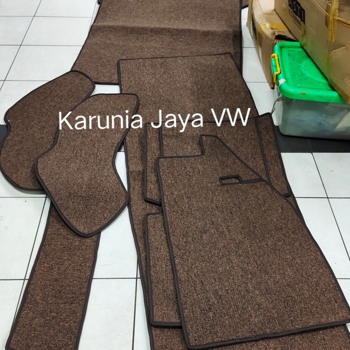 KARPET BLUDRU COKLAT VW KODOK DI PART VW SPAREPART VW berkualitas