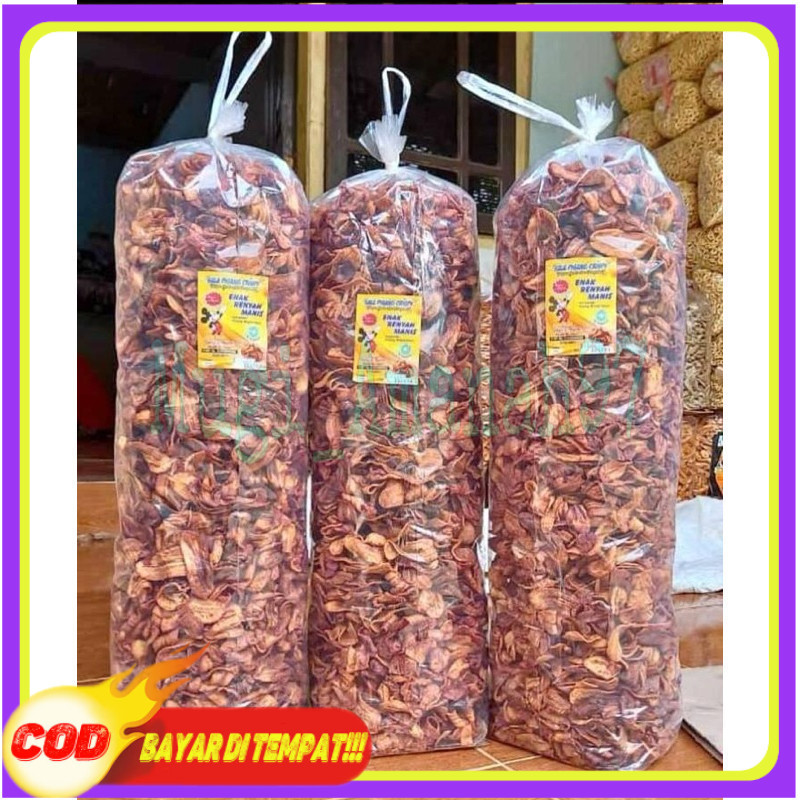 

1kg keripik sale pisang kering