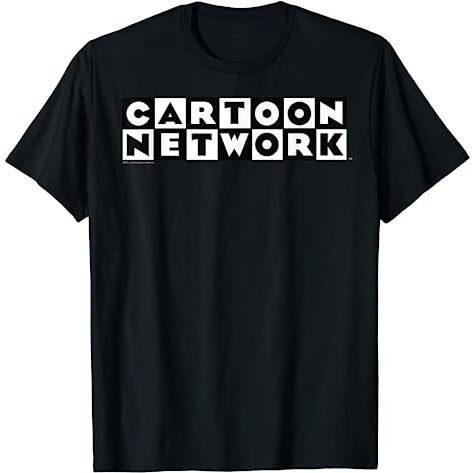 KAOSA DEWASA Cartoon Network Classic Checkerboard Logo T-Shirt