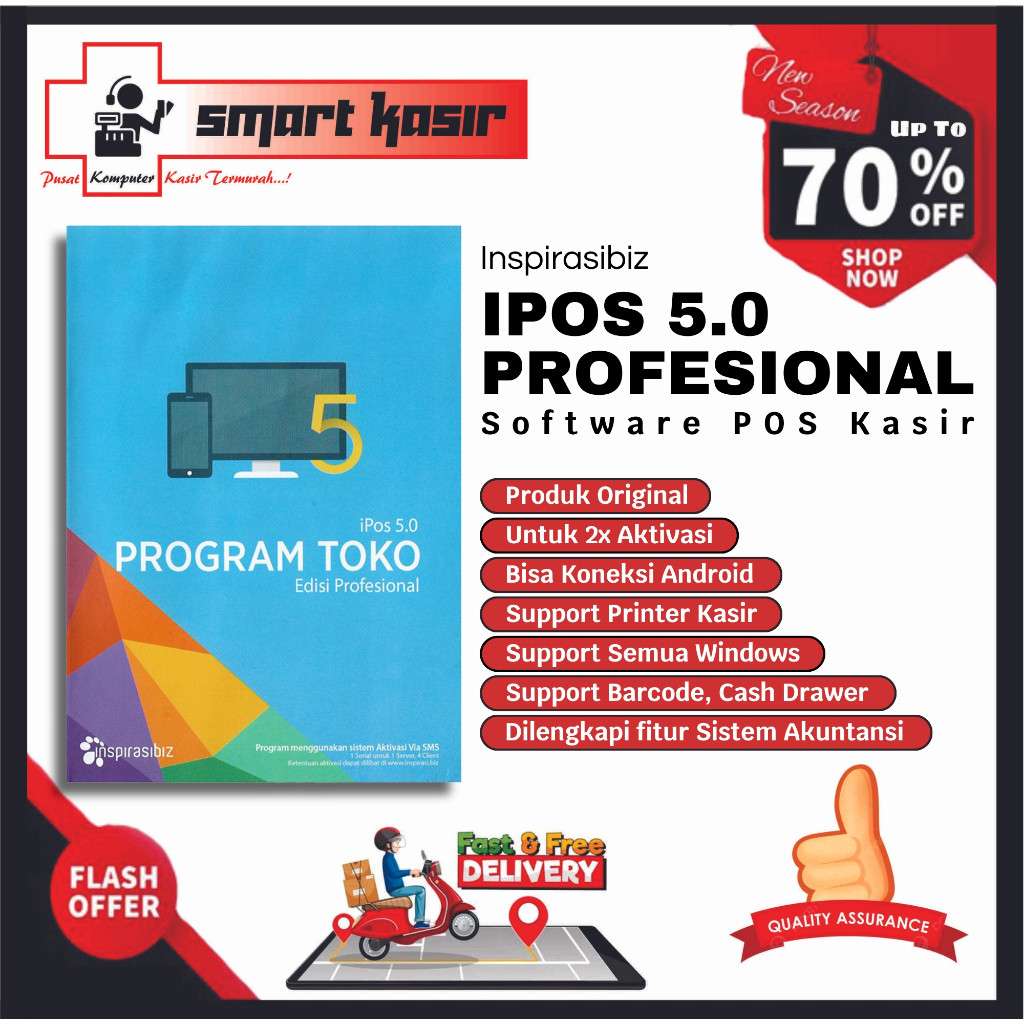 Program Toko IPOS 5.0 Profesional | Software Toko IPOS 5 | INSPIRASIBIZ