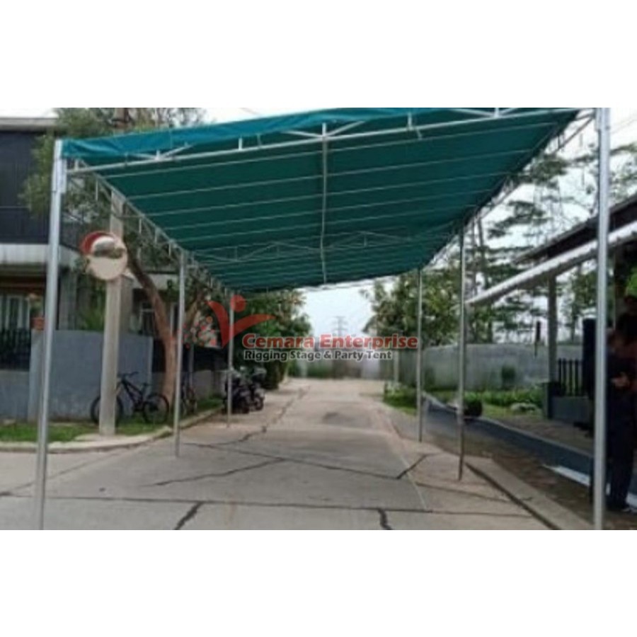 jual tenda model miring 4x6, tenda warga 4x6