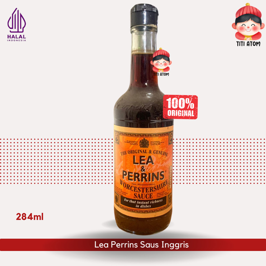 

Lea Perrins Worcestershire Sauce Saus Kecap Inggris 284ml