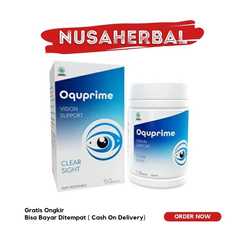 Terbaru Obat Oquprime asli - oquprime suplemen original untuk kesehatan mata