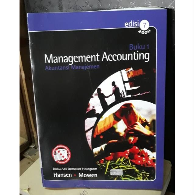 buku management accounting akuntansi manajemen by Hansen . Mowen