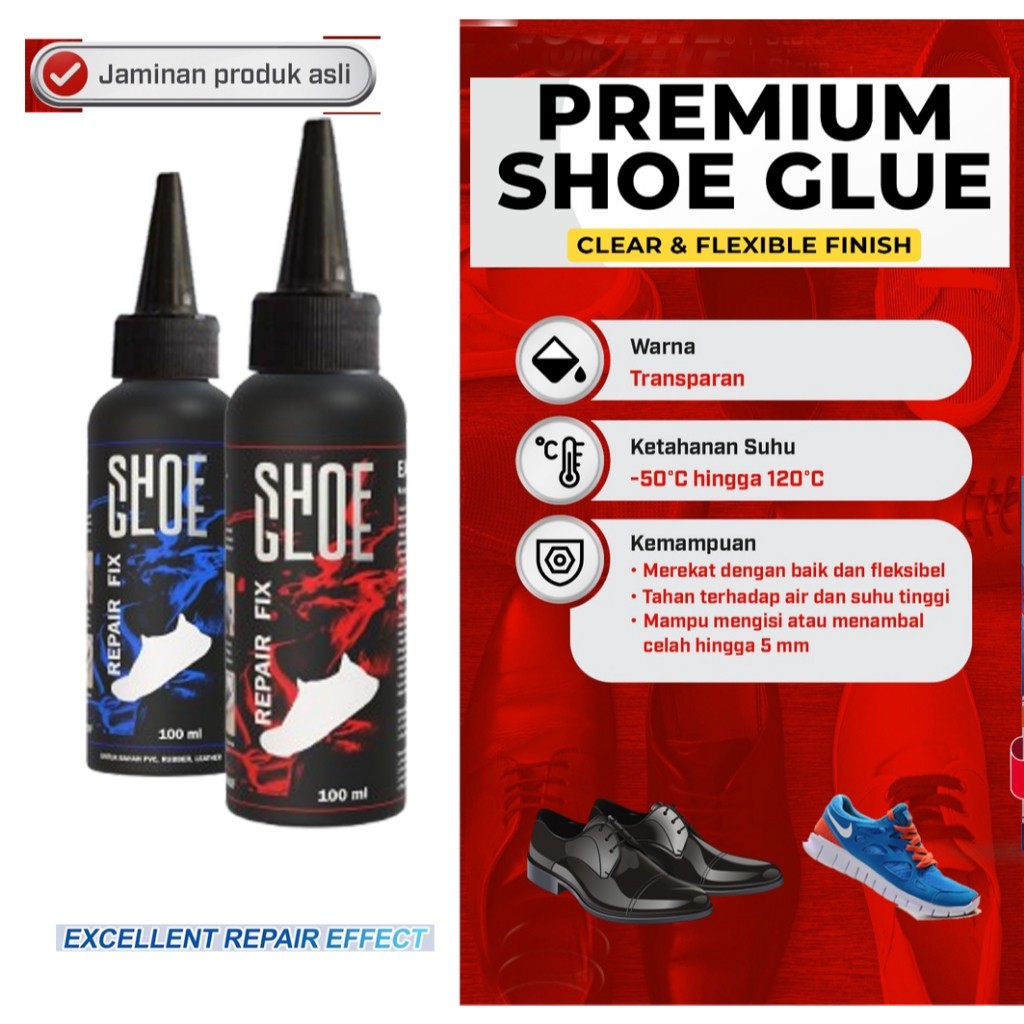 Lem Sepatu Super Kuat Tahan Air Lem Sepatu Original Lem Sandal Sepatu Kuat Awet Glue Shoe Asli Water