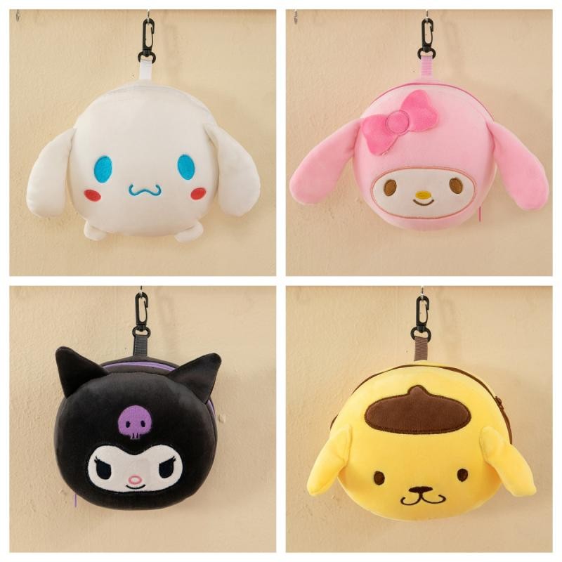 

Sanrio Multifunctional Neck Pillow Anime U-Shaped Pillow Cartoon Kuromi Eye Mask U-Shaped Pillow 2-In-1 Cute Travel Neck Pillow