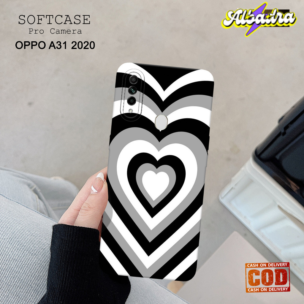 Case Hp OPPO A31 2020 Terbaru - Fashion Case LOVE - Casing Hp OPPO A31 2020 - Softcase Pro Camera Hp