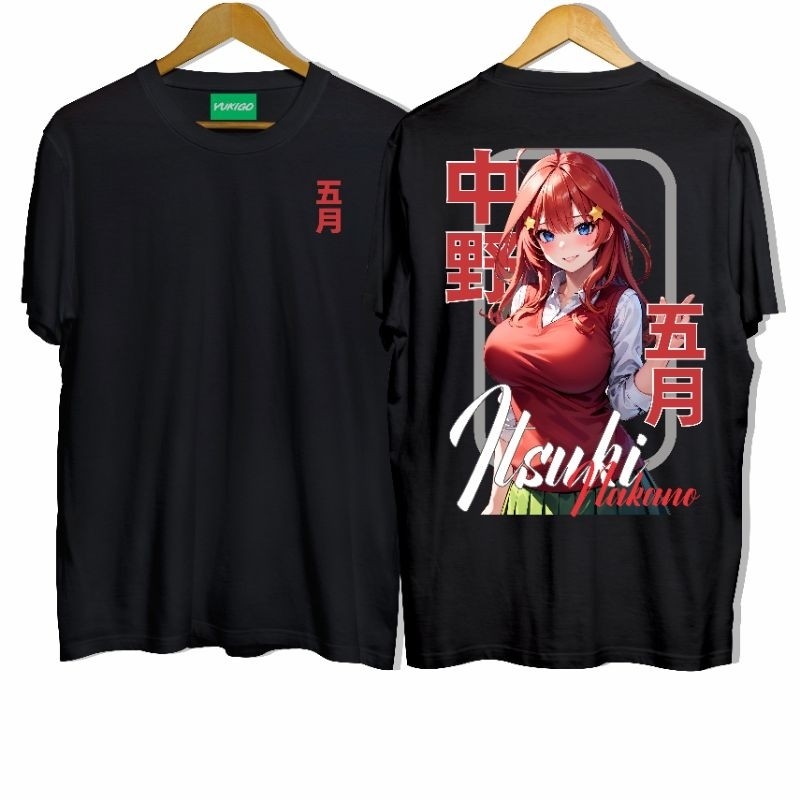 Kaos Anime Gotoubun no Hanayome Nakano Itsuki/Kaos Itsuki