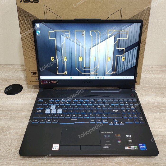 Asus TUF Gaming F15 Core i7-11800H NVIDIA RTX 3060 Ram 8 SSD 512