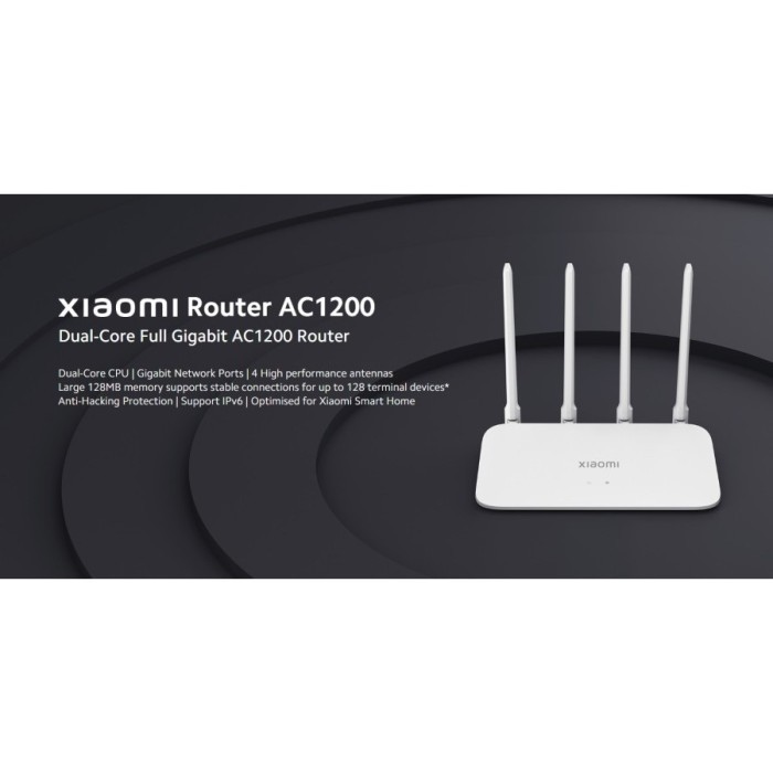 Xiaomi Router AC1200 mi router AC 1200 Gigabit version Garansi resmi New