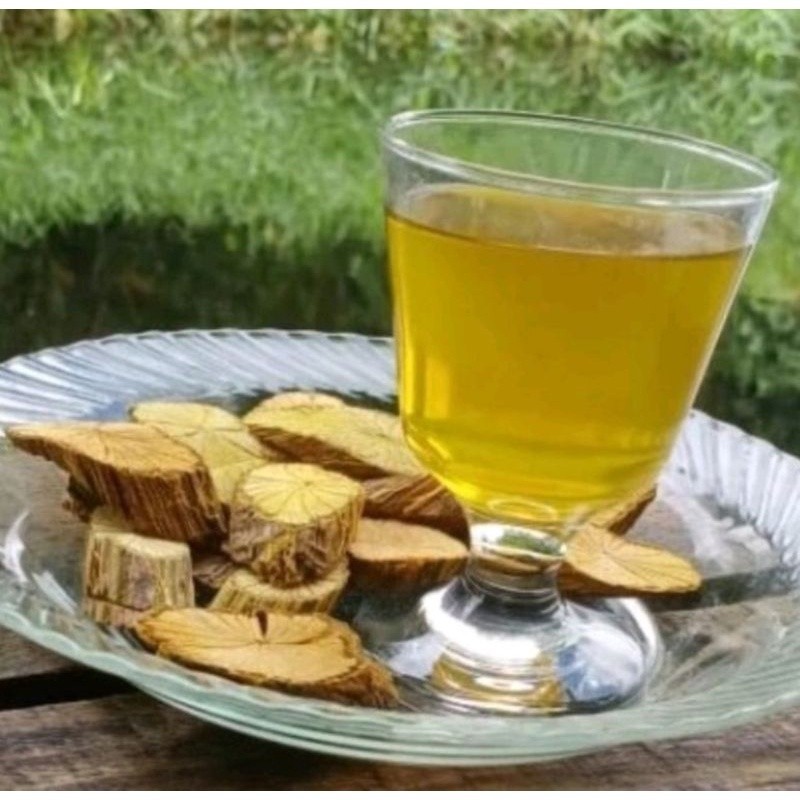 

New Promo 500 gram Akar Bajakah Kuning Kering Siap Seduh Original COD