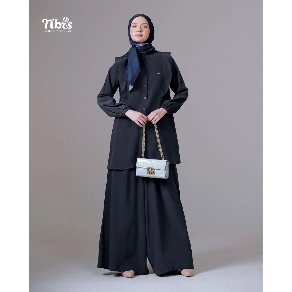 Nibras Setelan Atasan Kulot Wanita One Set Kulot 001