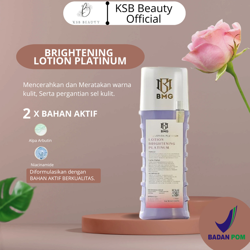 [ BMG PABRIK ] Lotion Ungu Platinum BMG BPOM