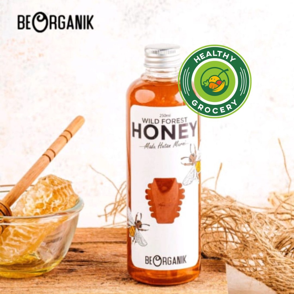 

Beorganik Wild Forest Honey 250ml / Madu Hutan Murni