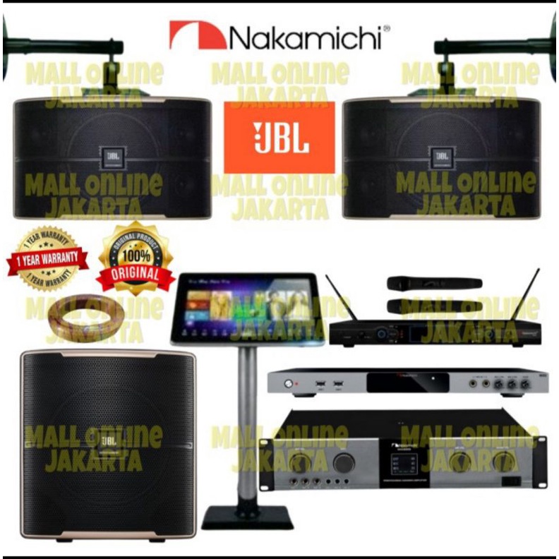 Paket JBL 10inch Karaoke Subwoofer 12inch ORIGINAL  SoundSystem