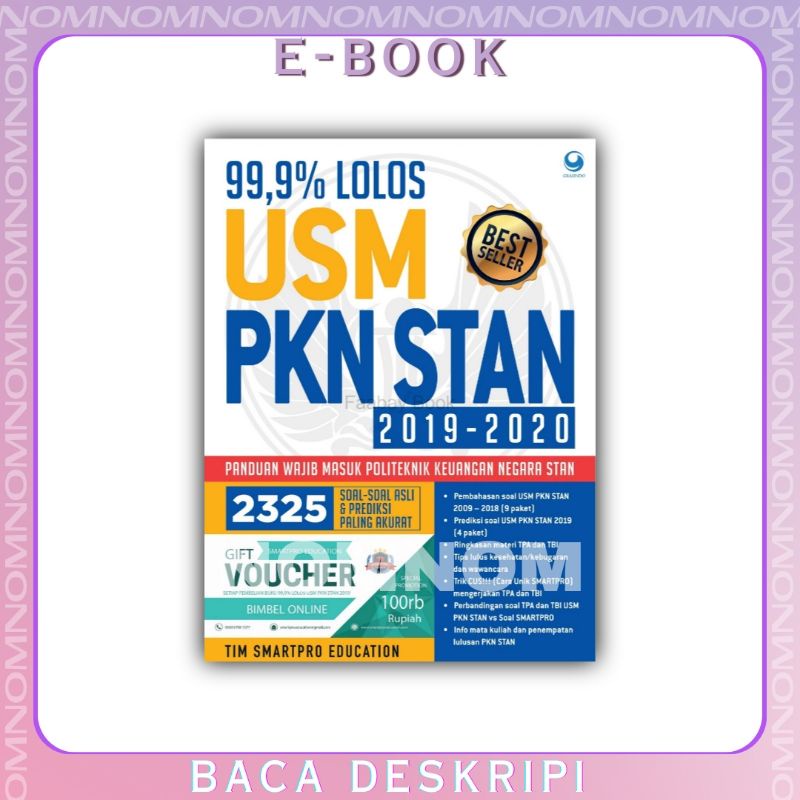

[Indonesia] 99,9% LOLOS USM PKN STAN 2019-2020