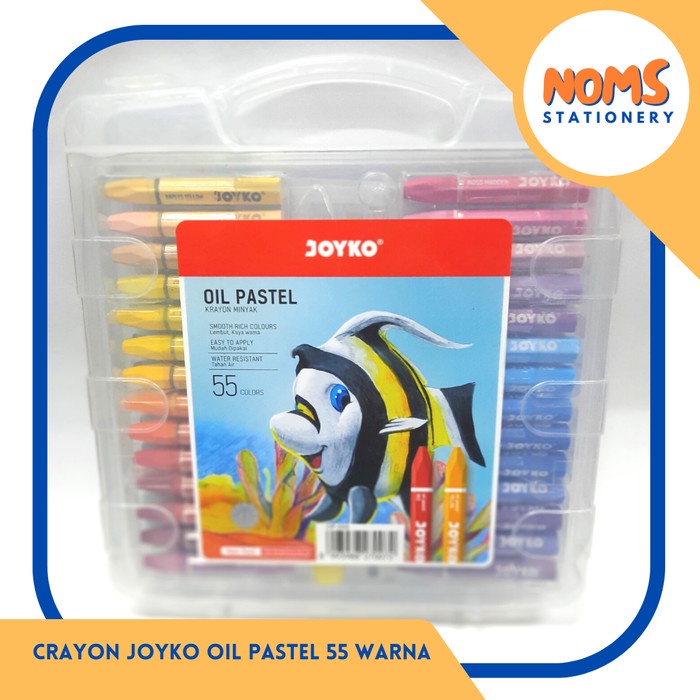 

[New] Crayon Titi Joyko 55 warna - Joyko