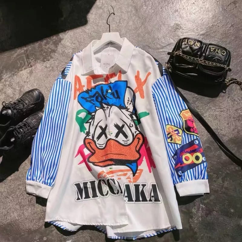 Kemeja Donald duck