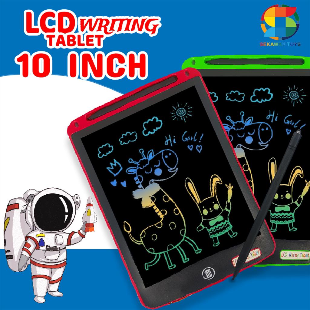 Papan Tulis LCD Writing Tablet / Mainan LCD Drawing Tablet 10 INCH