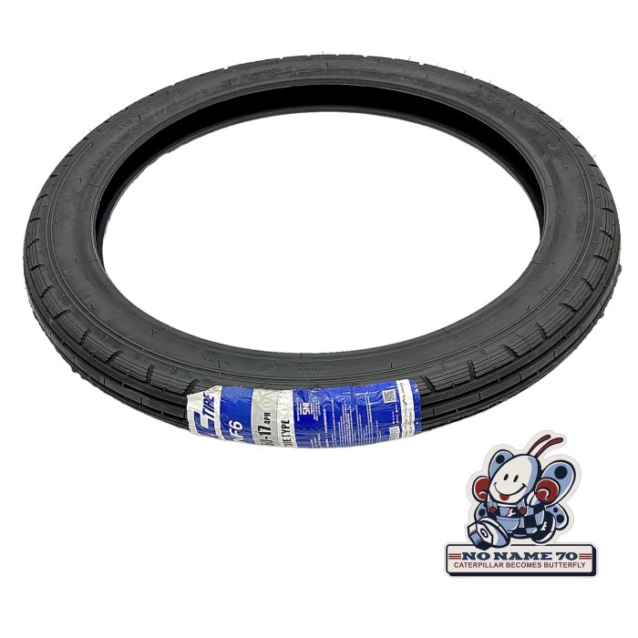 BAN LUAR MODEL SALUR IRC NF6 NF 6 2.50-17 BAN KLASIK INOUE TUBETYPE