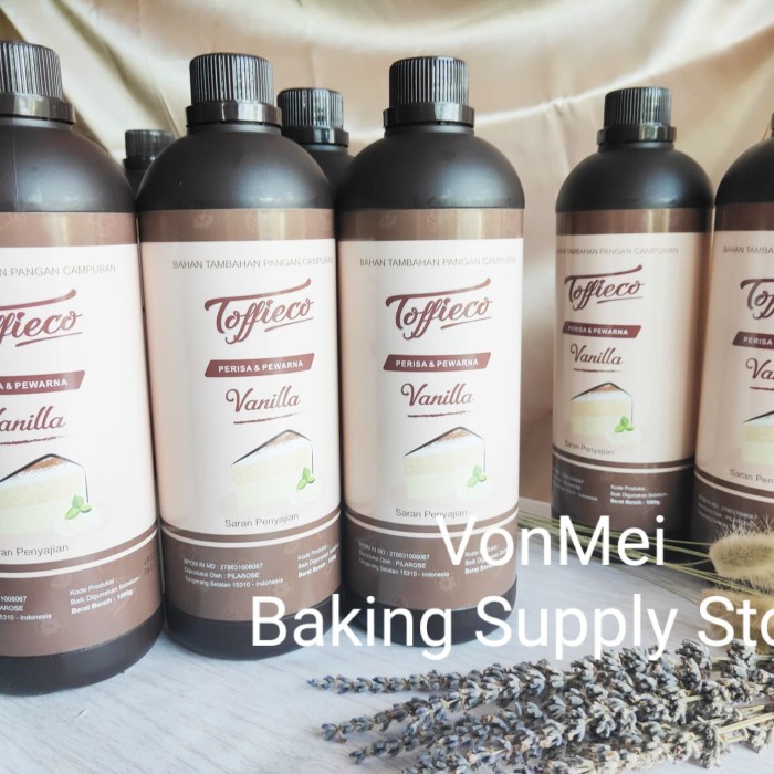 

Promo Termurah [ Best Seller ] TOFFIECO Vanilla Paste Perisa Pasta Vanila 1000 g 1 Kg Liter