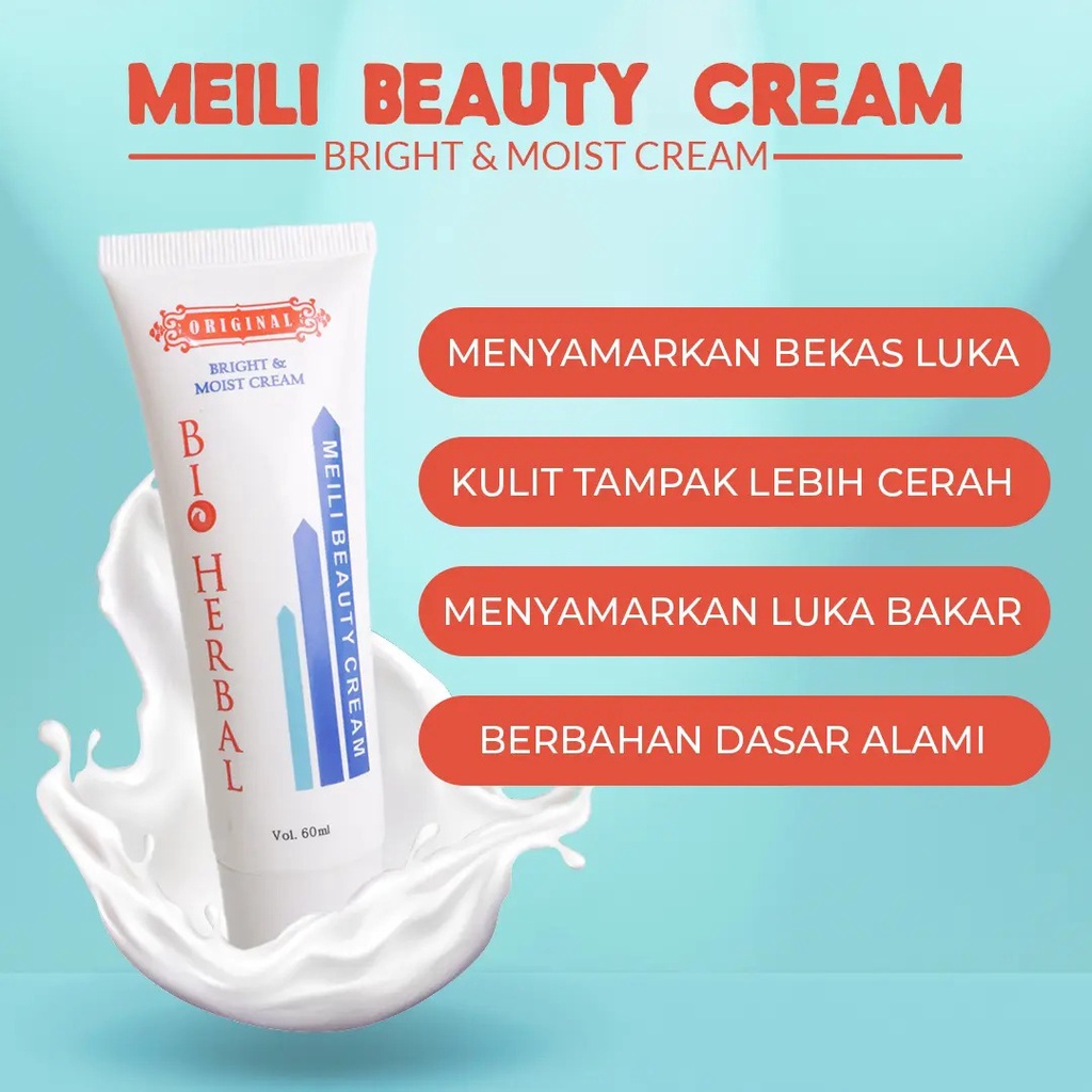 Cream Meilibahenling BPOM Penghilang Bekas Luka Penghilang Bekas Jerawat Krim Penghilang Bekas Luka Operasi Cacar Bopeng Panu Kurap