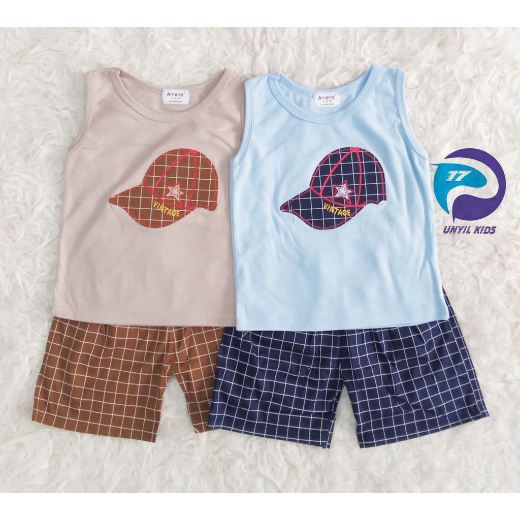 Setelan anak laki laki / setelan Amena untuk Usia 4-15 Bulan