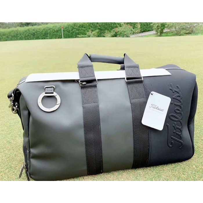 [New]Ori Tas Golf Titleist Boston Bag Player 4 varian warna - Hitam Hijau