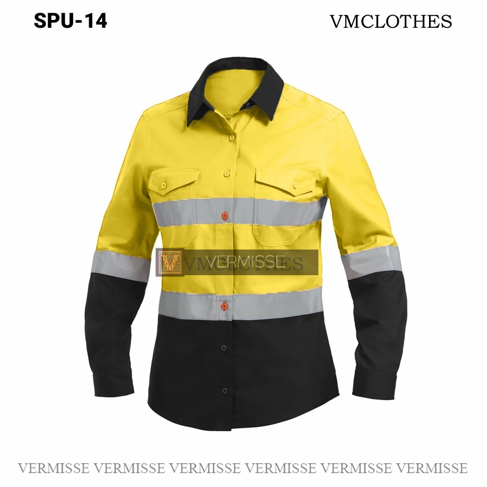 Baju Pria Seragam Pria Kemeja Casual Seragam Kantor Seragam Kerja Pria Sporhem Lapangan Kontruksi