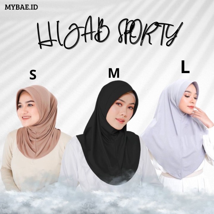 Flash Sale 10.10 Gratis Ongkir Khusus Cod Jilbab Sport Jilbab Instan Hijab Sport Jersey Premium Olah