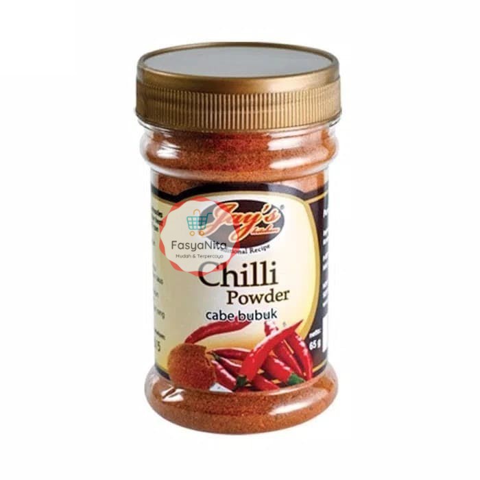 

Jay's Chili Powder / Cabe Bubuk 65g - FasyAnita Mart Denpasar
