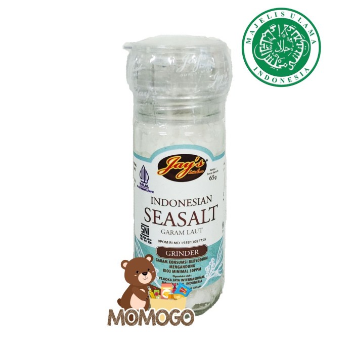 

New Produk Termurah JAY'S SEA SALT GRINDER 65GR